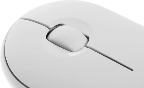 Мышь беспроводная Logitech Pebble M350 белый, 1000 dpi, кнопки - 3 [910-005541]