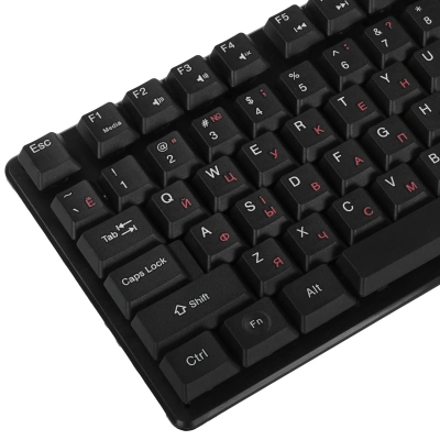 Клавиатура Sven KB-C2300W беспроводная USB чёрная [SV-021474]