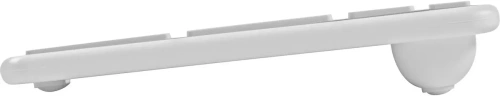 Клавиатура Acer OKR301 (ZL.KBDEE.015) беспроводная, USB, Bluetooth/Радиоканал, белый/серебристый [ZL.KBDEE.015]