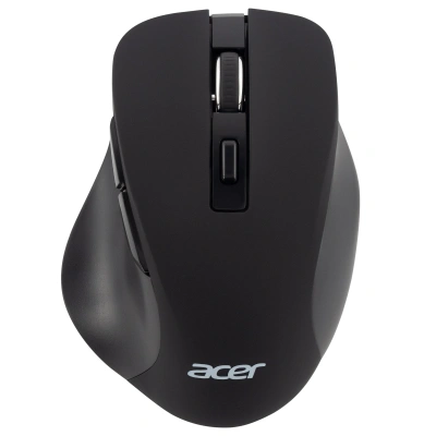 Мышь беспроводная Acer OMR140 черный, 1600 dpi, радиоканал, USB, кнопки - 6 [ZL.MCEEE.00G]