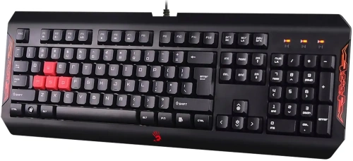 Клавиатура A4Tech Bloody Q100 проводная USB черный [Q100 USB]