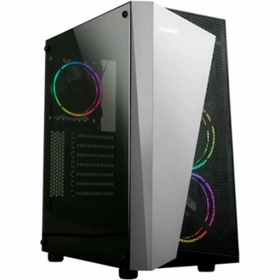 Компьютерный корпус ZALMAN S4 Plus, ATX, BLACK, WINDOW, 1x5.25&quot;, 4x3.5&quot;, 1x2.5&quot; [S4 Plus]