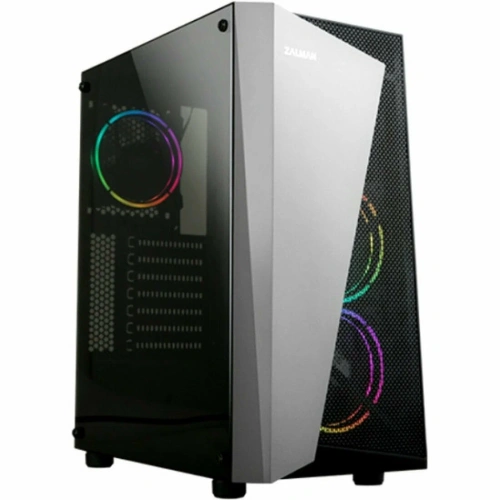 Компьютерный корпус ZALMAN S4 Plus, ATX, BLACK, WINDOW, 1x5.25&quot;, 4x3.5&quot;, 1x2.5&quot; [S4 Plus]
