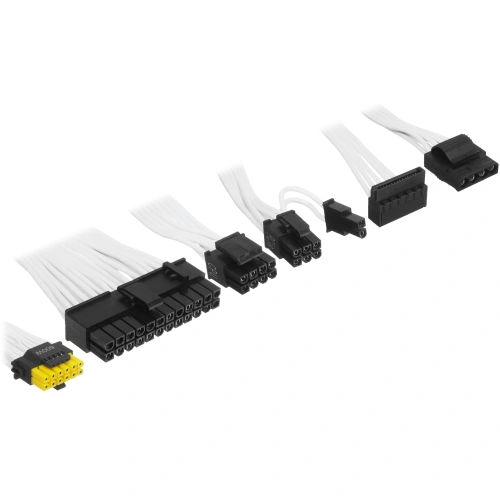 Блок питания MSI MAG A850GL PCIE5 WHITE, 850W, 80+ Gold, полностью модульный [306-7ZP8A24-CE0]