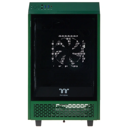 Компьютерный корпус Thermaltake The Tower 100 Racing Green без БП [CA-1R3-00SCWN-00]