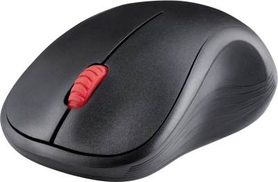 Мышь беспроводная Defender Bit MB-205 черный, 1200 dpi, радиоканал, USB, кнопки - 3 [52205]