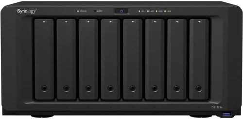 СХД настольное исполнение 8BAY NO HDD USB3 SYNOLOGY [DS1821+]