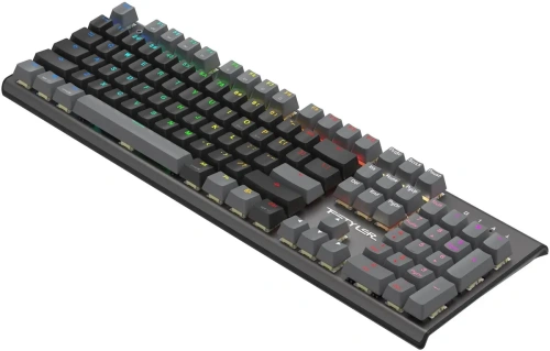 Клавиатура A4Tech Fstyler FS100 Neon проводная, USB, черный [FS100 черный]