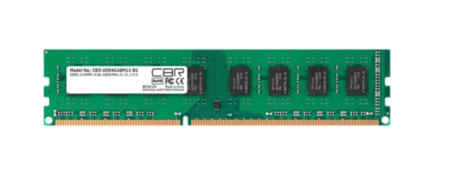 Оперативная память CBR DDR3 DIMM (UDIMM) 4GB [CD3-US04G16M11-01]