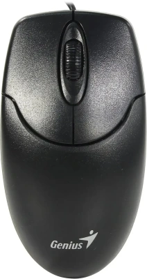 Мышь NetScroll 120 V2, USB, чёрная (black, optical 1000dpi, подходит под обе руки) [31010018400]