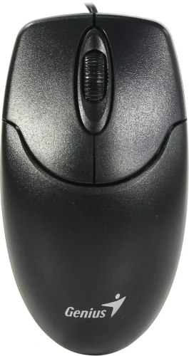 Мышь NetScroll 120 V2, USB, чёрная (black, optical 1000dpi, подходит под обе руки) [31010018400]
