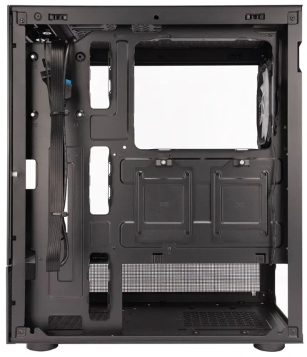 Компьютерный корпус 1STPLAYER MIKU Mi7-A черный [Mi7-A-BK-2F1R-1F1]