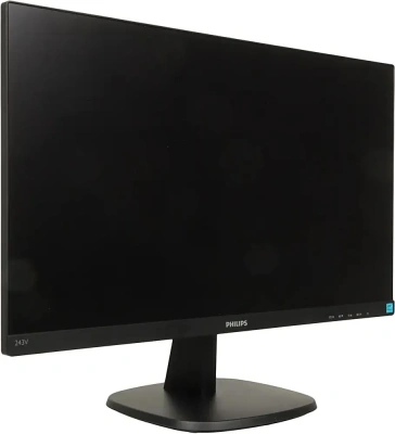 Монитор LCD PHILIPS 23.8&quot; 243V7QDSB (00/01) черный [243V7QDSB/00]