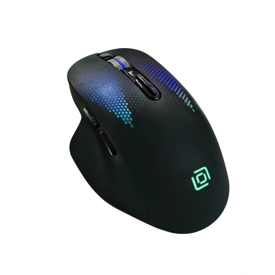 Мышь беспроводная Oklick 636LWC черный, 2400 dpi, радиоканал, USB/USB-C, кнопки - 6 [636LWC черный]