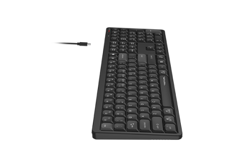 Клавиатура A4Tech Fstyler FBX55C черный USB беспроводная BT/Radio slim Multimedia (FBX55C) [FBX55C черный]