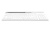 Клавиатура A4Tech Fstyler FBK25 беспроводная, USB, Bluetooth/Радиоканал, белый/серый [FBK25 WHITE]