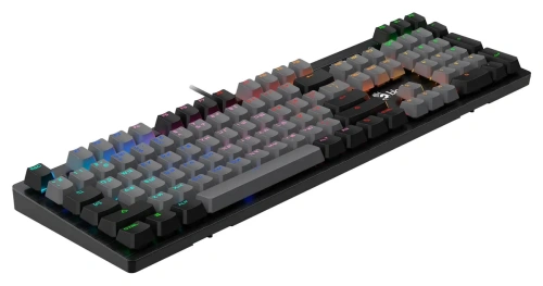 Клавиатура A4Tech Bloody B828N проводная USB черный/серый [B828N]