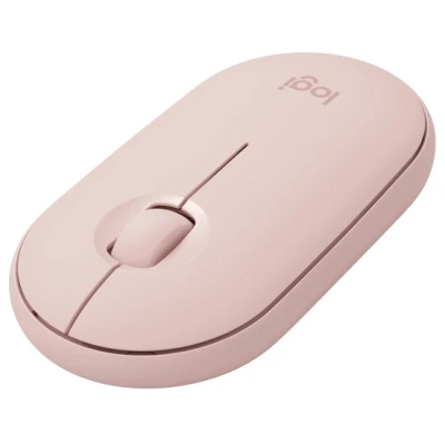 Мышь беспроводная Logitech Pebble M350 розовый, 1000 dpi, радиоканал [910-005717/910-005575]