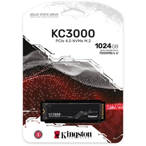 Накопитель SSD Kingston 1Tb KC3000 M.2 Series [SKC3000S/1024G]