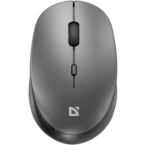 Мышь беспроводная Defender Auris MB-027 серый, USB, кнопки - 4 [52029]
