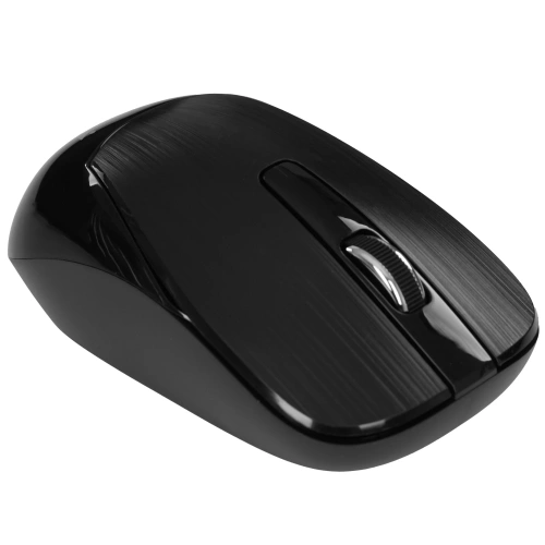 Мышь беспроводная Genius NX-7015 черный, 1600 dpi, радиоканал, USB, кнопки - 3 [31030019412]