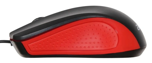 Мышь проводная Acer OMW012 черный/красный, 1200 dpi, USB, кнопки - 3 [ZL.MCEEE.003]