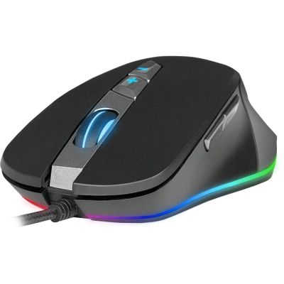 Мышь проводная SVEN RX-G970 черный, 4000 dpi, USB [SV-016401]