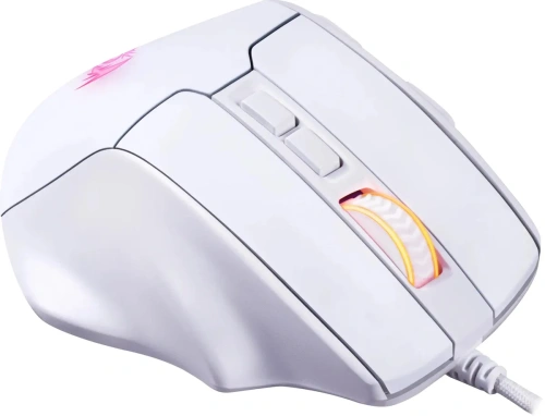Мышь проводная REDRAGON Bullseye белый, 12400 dpi, USB, кнопки - 8 [71861]