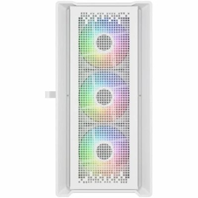 Компьютерный корпус Powercase ByteFlow Micro White, Tempered Glass, 4х 120mm ARGB fans, ARGB HUB, белый, mATX [CAMBFW-A4]