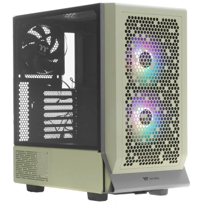 Компьютерный корпус Thermaltake Ceres 300 TG ARGb Matcha зеленый без БП [CA-1Y2-00MEWN-00]