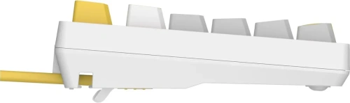 Клавиатура A4Tech Bloody S87 Energy проводная USB белый/жёлтый [S87 USB  ENERGY WHITE]