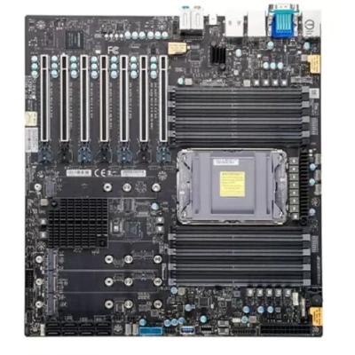Серверная материнская плата Supermicro MBD-X12SPA-TF-B, сокет LGA4189, Intel C621A, DDR4, 16xDDR4, 4xPCIe 4.0 x16, 4xM.2, 2xRJ-45, Realtek ALC888S, E-ATX [MBD-X12SPA-TF-B]