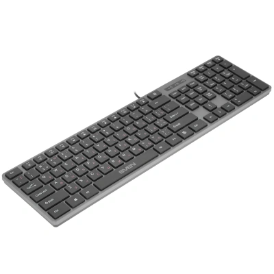 Клавиатура SVEN KB-E5000 серый металлик (slim, 109 кл., USB) [SV-020545]