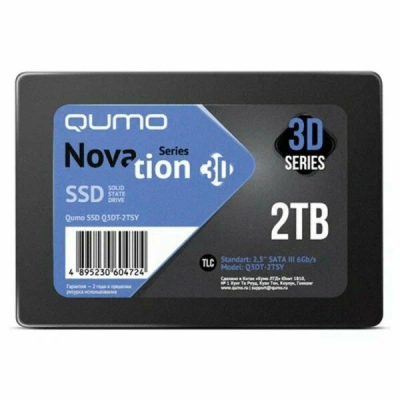 Накопитель SSD 2TB QUMO Novation TLC 3D [Q3DT-2TSY]
