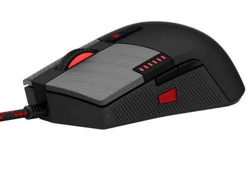 Мышь проводная AOC AGM700 черный, 16000 dpi, USB, кнопки - 8 [AGM700DRCR]