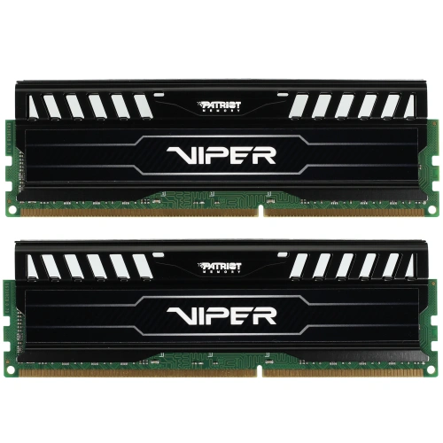 Оперативная память Patriot 16Gb DDR3 1600MHz (2*8Gb) DIMM VIPER3 CL9 [PV316G160C9K] Black [PV316G160C9K]
