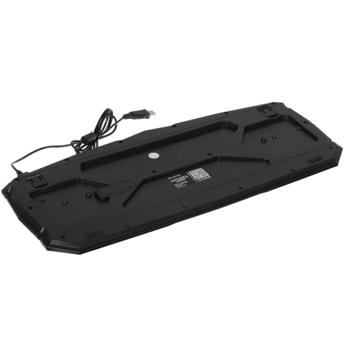 Игровая клавиатура Qumo Antares K60, проводная, 104 + 10 клавиш мультимедиа, встроенные радужная подсветка [K60]