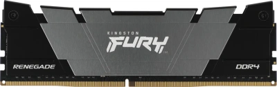 Оперативная память Kingston 8GB 4000MT/s DDR4 CL19 DIMM FURY Renegade Black [KF440C19RB2/8]