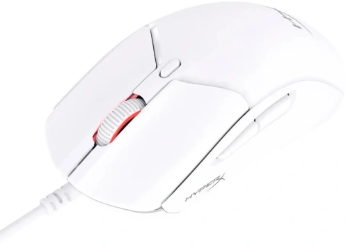 Мышь проводная HyperX Pulsefire Haste 2 белый, 26000 dpi, USB, кнопки - 6 [6N0A8AA]