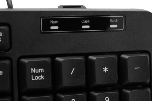 Клавиатура Defender Concept HB-164 проводная, USB, черный [45164]