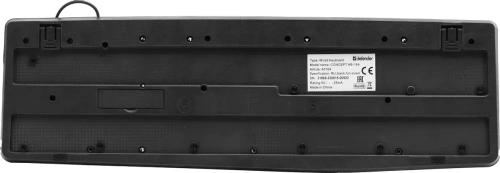 Клавиатура Defender Concept HB-164 проводная, USB, черный [45164]