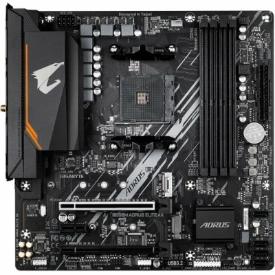Материнская плата Gigabyte B550M AORUS ELITE AX, Socket AM4, AMD B550 [B550M AORUS ELITE AX]