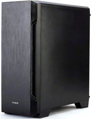 Компьютерный корпус MidiTower Zalman S3 TEMPERED GLASS WINDOW black [S3 TG]
