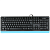 Клавиатура A4Tech Fstyler FKS10 проводная, USB, черный/синий [FKS10 BLUE]