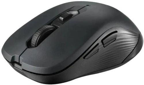 Мышь беспроводная Oklick 610MWC черный, 1600 dpi, радиоканал, USB/USB-C, кнопки - 6 [610MWC черный]