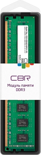 Оперативная память CBR DDR3 DIMM (UDIMM) 4GB [CD3-US04G16M11-01]