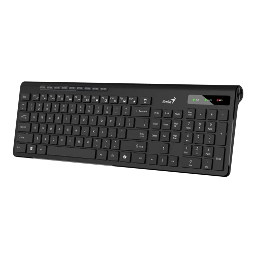 Клавиатура Genius SlimStar 7230 беспроводная, USB, Радиоканал, черный [31310021402]