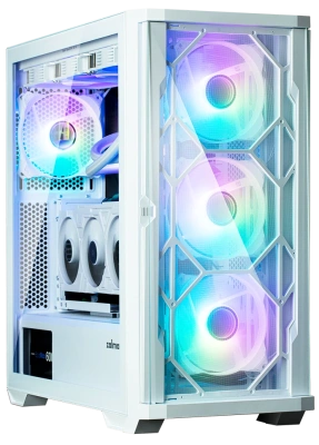 Компьютерный корпус MidiTower Zalman Z10 DUO White [Z10 DUO белый]