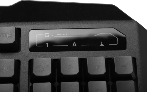 Клавиатура A4Tech Bloody B318 черный USB Multimedia Gamer LED (подставка для запястий) [B318]