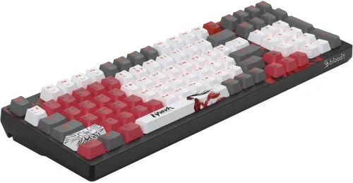 Клавиатура A4Tech Bloody S98 Naraka BLMS Plus механическая черный/красный USB for gamer LED (S98 NARAKA BLMS RED PLUS) [S98 NARAKA BLMS RED PLUS]